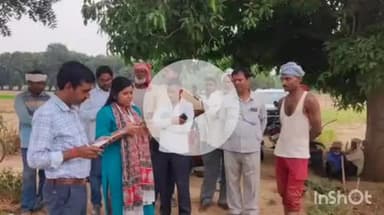 नानपारा: बलहा वीडियो ने बलहा गांव का किया निरीक्षण, अनियमितता मिलने पर कार्य किया निरस्त