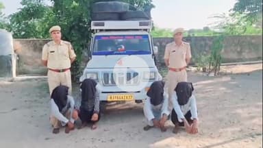पाली: ऑपरेशन खुलासा के तहत गुडाएंदला थान पुलिस ने चार शातिर चोरों को गिरफ्तार किया