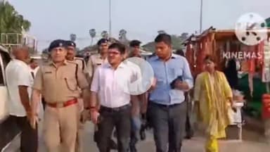 सुल्तानगंज: अजगैविनाथ धाम में श्रावणी मेला की तैयारियों का जायजा लेने पहुंचे DDC, सिटी SP और SDM