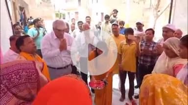 फिरोज़ाबाद: नगर निगम के 3 वार्डों में नगर विधायक ने ₹73 लाख की परियोजना का किया शिलान्यास