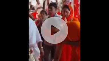 वाराणसी में शंकराचार्य अविमुक्तेश्वर नंद ने किया विष्णु चरण पादुका का पूजन