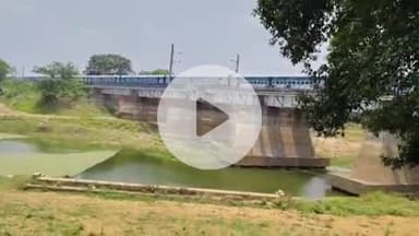 नाथनगर: नाथनगर में ट्रेन के टकराकर पुल के नीचे पानी में गिरा वृद्ध, तलाश जारी