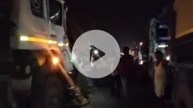 फतेहपुर: लखनऊ रोड पर तेज रफ्तार डंपर ने बाइक को टक्कर मारते हुए 500 मीटर तक घसीटा, बाइक सवार युवक की हुई मौत