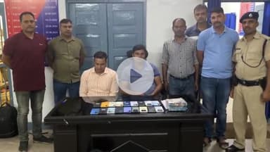 कांके: हटिया रेलवे स्टेशन से आरपीएफ ने चोरी के 18 मोबाइल फोन किए बरामद