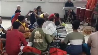 धनौरा: गजरौला के चामुंडा मंदिर पर वीर बजरंगी दल द्वारा हर रोज हनुमान चालीसा का पाठ, श्री राम स्तुति व आरती कराई जाती है