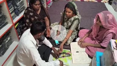 सारंगपुर: स्वस्थ्य यकृत मिशन: सुल्तानिया में स्वास्थ्य कार्यकर्ताओं द्वारा घर-घर जाकर बीपी-शुगर की जांच