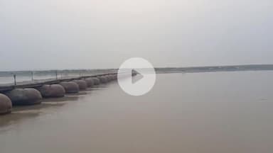 पीलीभीत: धनाराघट शारदा नदी का जलस्तर बढ़ने आवागमन हुआ प्रभावित, पक्का पुल निर्माण न होने से लोग परेशान #jansamasya