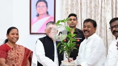 कांके: राजभवन में कांग्रेस प्रतिनिधिमंडल ने उच्च शिक्षा में सुधार को लेकर राज्यपाल से की मुलाकात