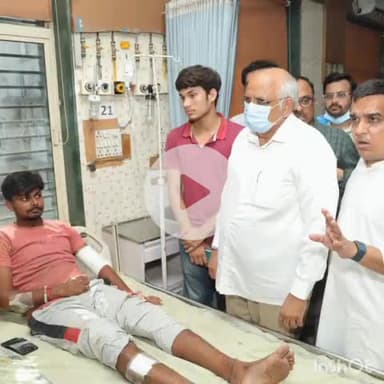 અમદાવાદ શહેર: લીએમ ભૂપેન્દ્ર પટેલે સિવિલ હોસ્પિટલમાં લીધી મુલાકાત