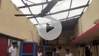 प्रभात पट्टन: गेहूंबारसा में तेज आंधी-तूफान से कहर, जिला पंचायत सदस्य ने ग्रामीणों के लिए उचित मुआवजे की मांग की