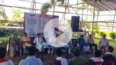 गुमला: पर्यटन भवन परिसर में भाजपा द्वारा संगोष्ठी सह प्रेस वार्ता का आयोजन किया गया