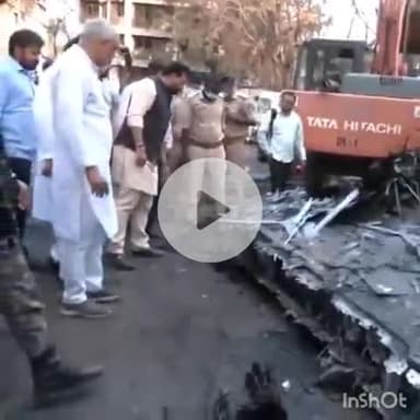 અમદાવાદ શહેર: કેન્દ્રીય ઉડ્ડયન મંત્રી રામ મોહન નાયડુએ ઘટના સ્થળની લીધી મુલાકાત