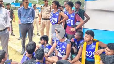 मोतिहारी: मोतिहारी में होमगार्ड बहाली के लिए शारीरिक दक्षता जांच परीक्षा में 996 उम्मीदवार हुए शामिल