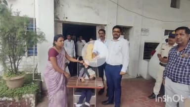 धार: धार कलेक्टर के निर्देश पर पीथमपुर के सागौर निवासी शिवाय को तत्काल सीपी चौयर दी गई