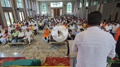 हज़ारीबाग: फ्लोरिश्टा बैंक्वेट हॉल में 'विकसित भारत' पर विचार गोष्ठी, पूर्व मुख्यमंत्री भी हुए शामिल