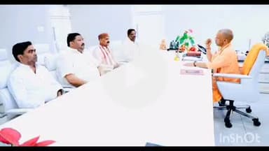 बलरामपुर: जिले के विधायक गण ने मुख्यमंत्री योगी आदित्यनाथ से की मुलाकात, विद्युत सहित प्रमुख समस्याओं से कराया अवगत