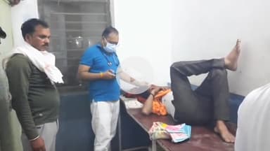 बटियागढ़: पौंडी मंदिर के पास अनियंत्रित होकर गिरे बाइक सवार शिक्षक, सिविल अस्पताल में भर्ती