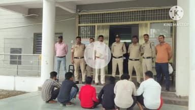 पथरिया: पथरिया पुलिस की अवैध शराब पर दबिश, आठ लोग गिरफ्तार