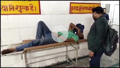 इटावा: बकेवर इलाके में नेशनल हाइवे पर ड्राइवर को नींद आने के कारण बस डिवाइडर से टकराई, 10 यात्री हुए घायल