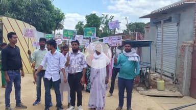 चान्हो: बलसोकरा में नशा मुक्ति के लिए जन जागरूकता अभियान चलाया गया