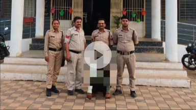 कुरवाई: कुरवाई पुलिस ने ₹5000 के इनामी आरोपी को धारदार हथियार के साथ किया गिरफ्तार