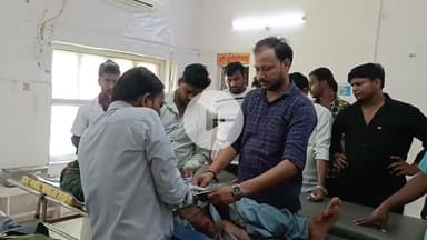 इटावा: सदर क्षेत्र अंतर्गत उदयपुरा गांव के पास मोटरसाइकिल और स्कूटी की आमने-सामने भिंडत में तीन लोग घायल