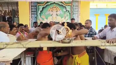 కనిగిరి: పామూరులో శ్రీ మదన వేణుగోపాల స్వామి బ్రహ్మోత్సవాల ముగింపు సందర్భంగా వైభవంగా చక్రస్నానం, పూర్ణాహుతి హోమం