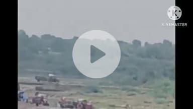 खरगौन: खरगोन जिले के बोरावां में वेदा नदी से अवैध रेत खनन, 50 जगह खुदाई से बहाव रुका