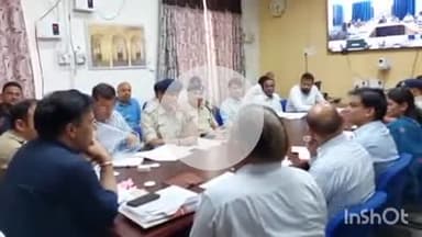 टोंक: कलेक्ट्रेट वीसी कक्ष में कार्यवाहक जिला कलेक्टर जितेंद्र सोनी ने विभिन्न योजनाओं और कार्यों की की समीक्षा