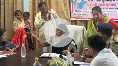 मंझनपुर: राज्य महिला आयोग की सदस्य ने ओसा गेस्ट हाउस में जनसुनवाई करते हुए समीक्षा बैठक की, 75 में से 16 मामले हल किए