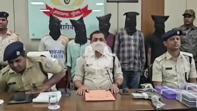 हज़ारीबाग: हजारीबाग में विदेशी हथियारों के साथ 5 टीपीसी नक्सली गिरफ्तार