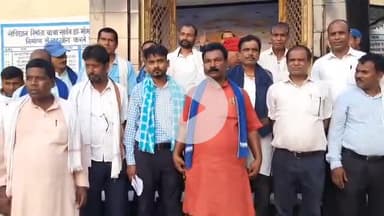 बलिया: बलिया अंबेडकर मिशन द्वारा प्रखंड परिसर के समीप अंबेडकर पार्क में प्रेस कांफ्रेंस आयोजित