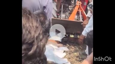 धार: कलमखेड़ी गांव में खेत में ट्रैक्टर चलाते समय किसान की रोटावेटर से कटकर मौत
