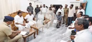 பூதலூர்: தஞ்சைக்கு முதலமைச்சரின் வருகை கல்லணையில் அமைச்சர் கே என் நேரு ஆய்வு