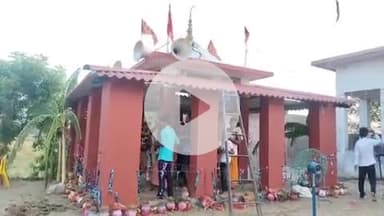 रहुई: भंडारी गाँव के पास राधा कृष्ण मंदिर में 24 घंटे का अखंड कीर्तन शुरू