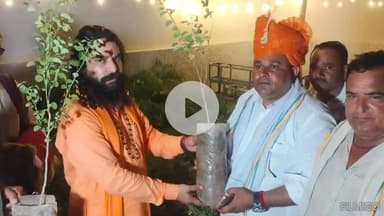 बीदासर: गांव सोनियासर शिवदान सिंह में आयोजित भजन संध्या में 551 पौधे किए गए वितरित