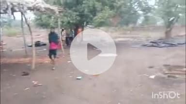 कराहल: सेमरा गांव में आकाशीय बिजली का कहर, भागवत कथा में हादसा, एक महिला की मौत, 7 घायल