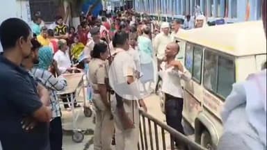 बेगूसराय: सदर अस्पताल में पोस्टमार्टम न होने पर जमकर हुआ बवाल, पुलिस जांच में जुटी