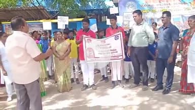 சாத்தான்குளம்: சாத்தான்குளம் அரசு மருத்துவமனையில் இருந்து உயர் ரத்த அழுத்த சிறப்பு விழிப்புணர்வு பேரணி