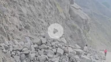 टापरी: किन्नौर के टापरी में गर्म पानी के पास NH-5 पर लगाए जा रहे सुरक्षा दीवार, नहीं होगा खतरा