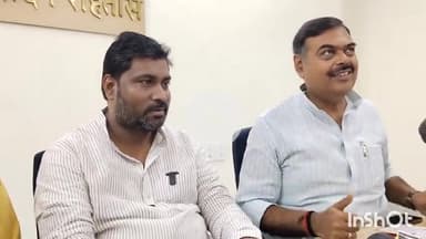 सासाराम: सासाराम के सर्किट हाउस में भाजपा विधायक मुरारी प्रसाद गौतम द्वारा किया गया प्रेस कॉन्फ्रेंस