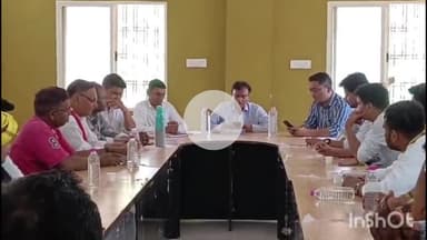 कटनी नगर: पहरूआ कृषि उपज मंडी कार्यालय में एसडीएम ने व्यापारी और किसानों की समस्याएँ सुनीं, दी जानकारी