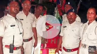 नवादा: बजरंगी विगहा से पुलिस ने अवैध बालू लदे एक ट्रैक्टर को किया ज़ब्त