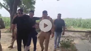 बड़ौत: लुहारी के जंगल में आवास विकास कालोनी में फायरिंग के एक आरोपी मुठभेड़ में घायल, 2 आरोपी गिरफ्तार, 2 तमंचे बरामद