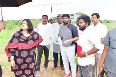మహబూబ్ నగర్ అర్బన్: ఇంటర్నేషనల్ రెసిడెన్షియల్ పాఠశాల భవనానికి భూ స్థలాన్ని పరిశీలించిన జిల్లా కలెక్టర్ విజయేంద్రియ బోయ