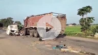 धोरैया: सादपुर गांव के पास तेज रफ्तार हाईवा ने ऑटो को टक्कर मारी, एक की मौत, तीन घायल