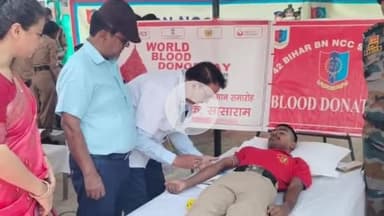 सासाराम: अस्पताल सासाराम के ब्लड बैंक में विश्व रक्तदाता दिवस पर रक्तदान के महत्व पर चर्चा