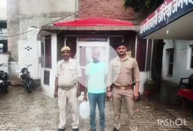 औरैया: सत्ती तालाब के समीप 10 लीटर कच्ची शराब के साथ एक अभियुक्त को औरैया कोतवाली पुलिस ने किया गिरफ्तार