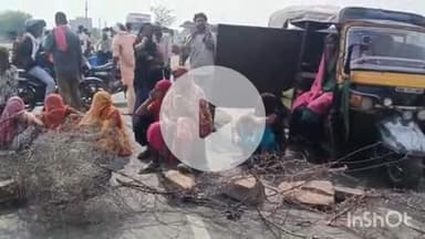 श्योपुर: जल संकट: श्योपुर-कोटा हाइवे पर ग्रामीणों का जाम, जैदा गांव में तीन दिनों से पानी की सप्लाई बंद