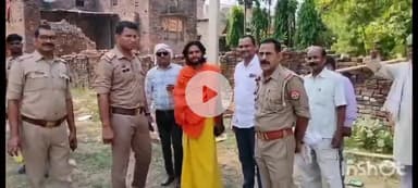 बलिया: NH-31 पर प्रस्तावित चौकी के लिए रामगढ़ घाट पर पुलिस और राजस्व टीम ने किया सीमांकन